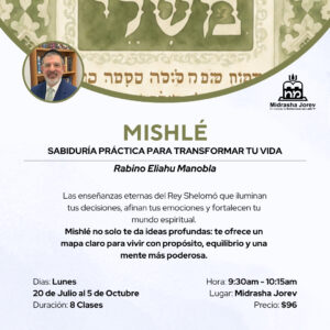 Mishlé - Sabiduría Práctica para Transformar tu Vida