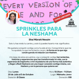 Sprinkles para la Neshama