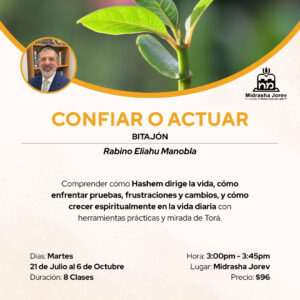 Confiar o Actuar – Bitajón