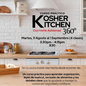 Kosher Kitchen 360º - Martes
