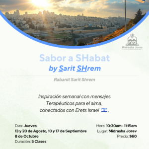 “Sabor a SHabat” by Sarit Shrem