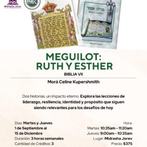 Meguilot: Ruth y Esther - Biblia VII