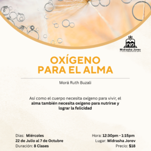 Oxigeno para el Alma