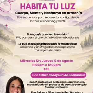 Habita tu Luz - Cuerpo, Mente y Neshama en armonía